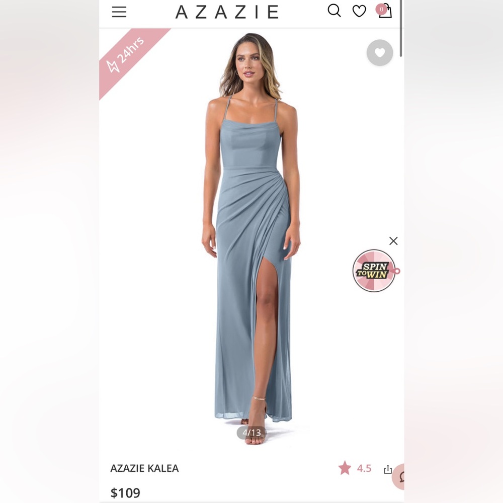 Azazie Kalea Dress Size A6